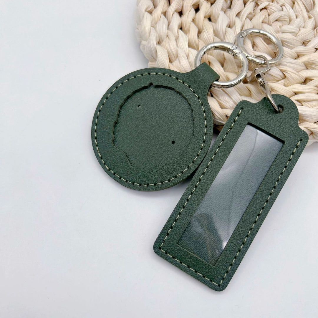 Personalized Leather Keychain Bowlift
