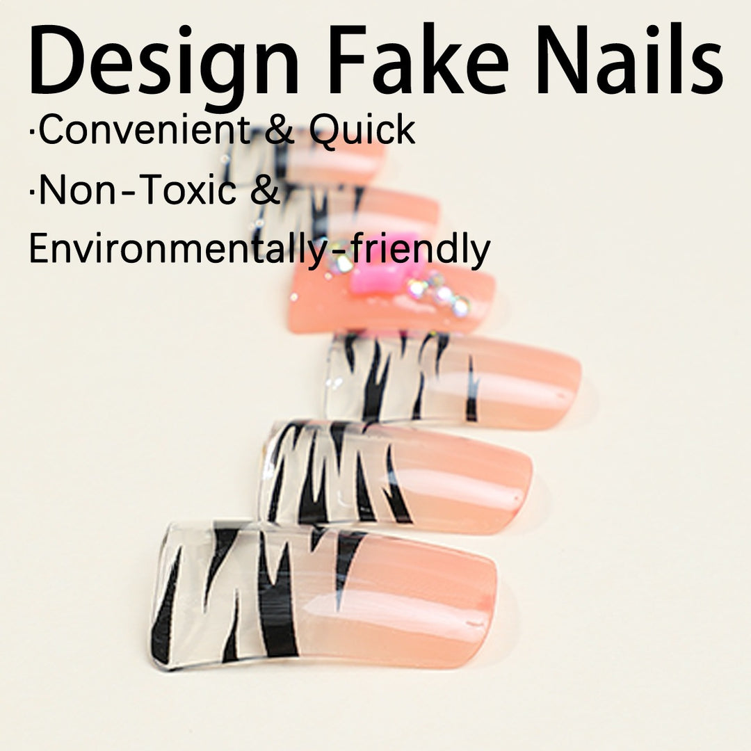 Creative nail set with stylish patterns Bowlift