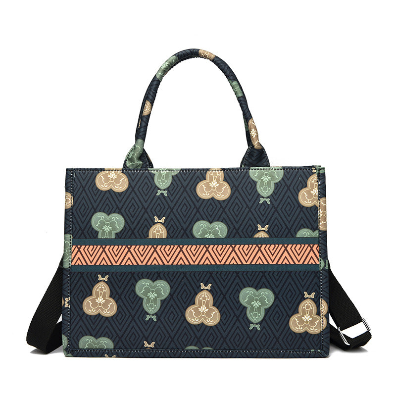 Floral Patterned Shoulder Bag Bowlift
