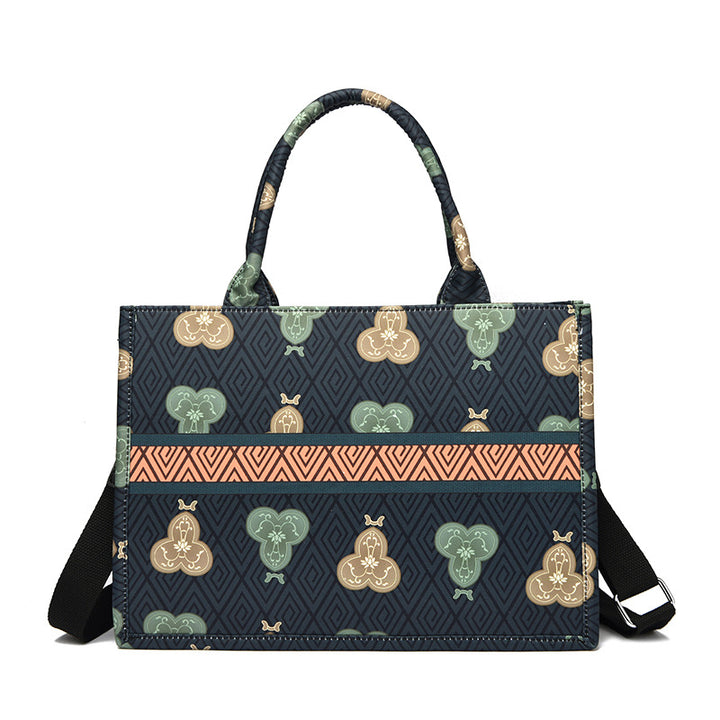 Floral Patterned Shoulder Bag Bowlift