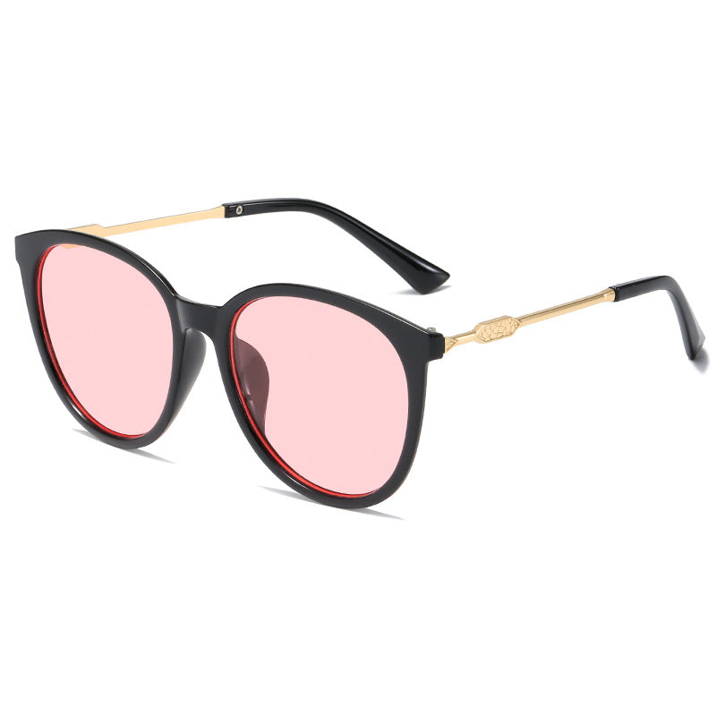 Women's Fashion Cat-Eye Sunglasses with Mirrored Lenses Bowlift