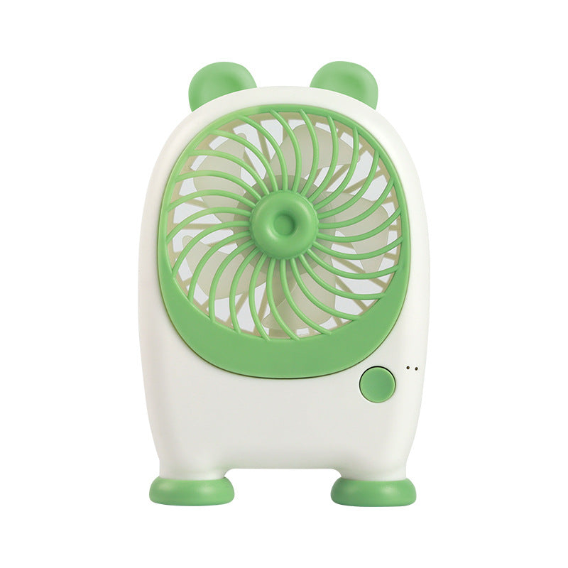 Women's Portable Mini Fan with Cute Animal Design Bowlift