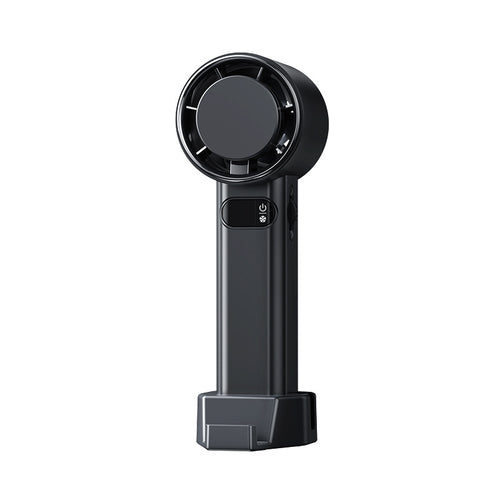 Ladies portable mini fan with USB charging function and digital display Bowlift