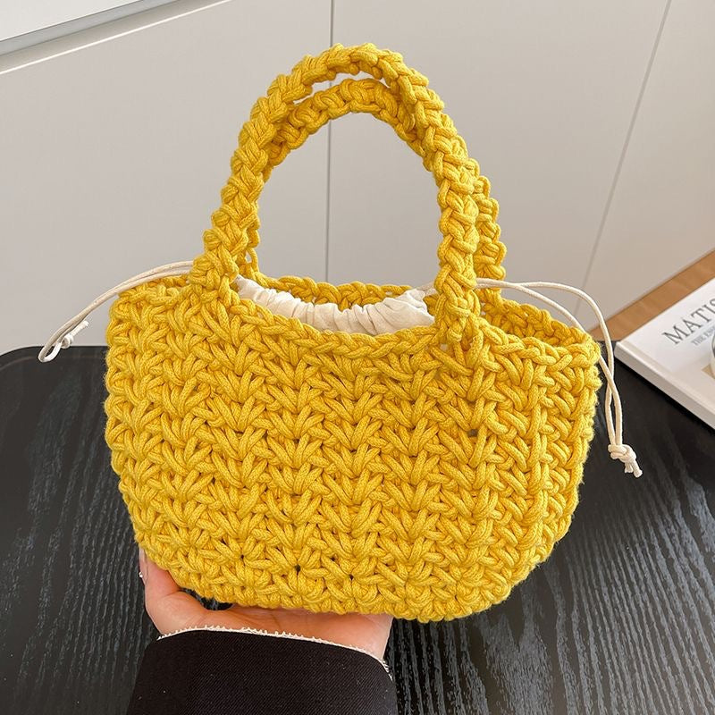 Hand-knotted cotton bag Bowlift