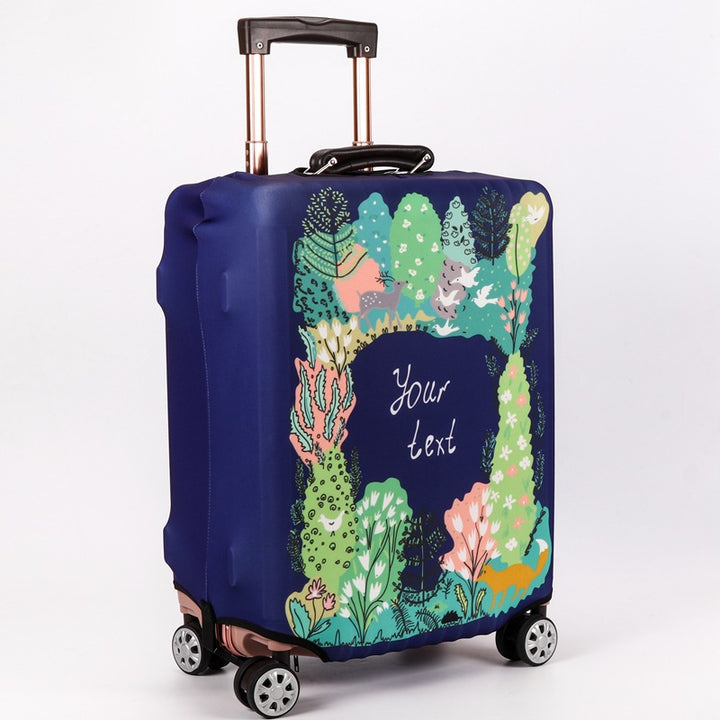 Patterned Hard Shell Luggage Bowlift