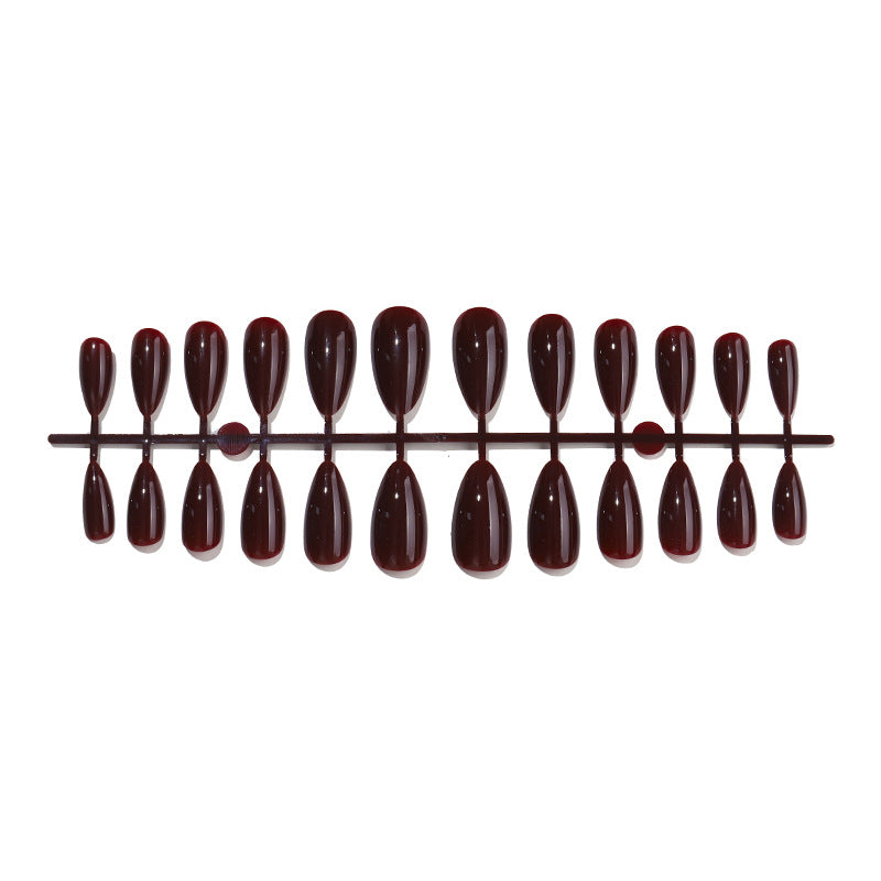 Stiletto Shape Press-On Nail Set Bowlift