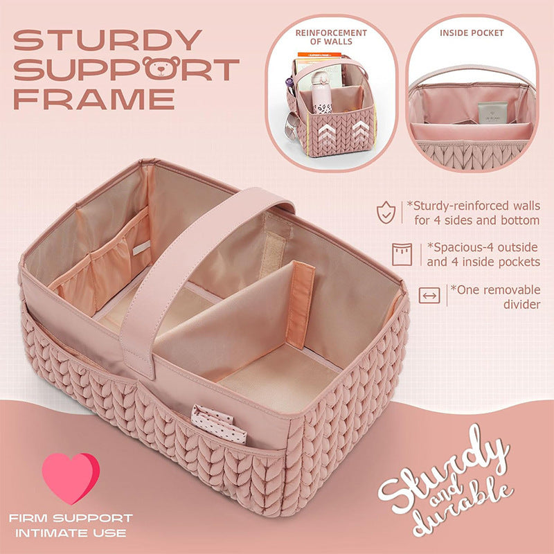 Wrap Organizer Bag with Decorative Bow Bowlift
