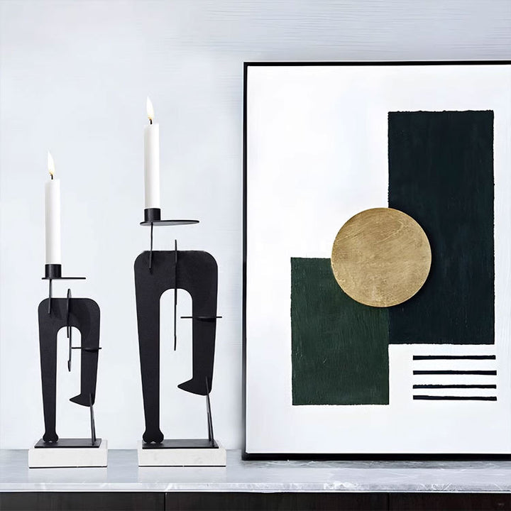 Abstract Sculptural Candle Holder