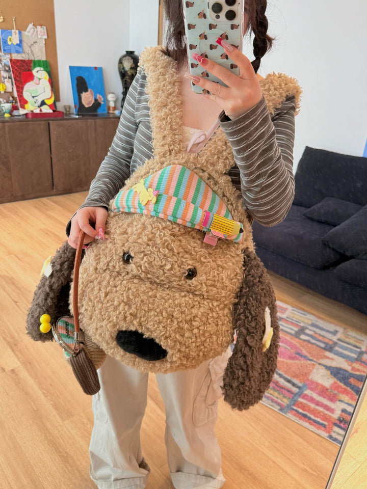 Backpack in playful animal design with ergonomic shoulder straps Bowlift