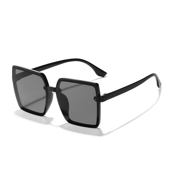 Ladies square sunglasses with UV protection and elegant frame structure Bowlift
