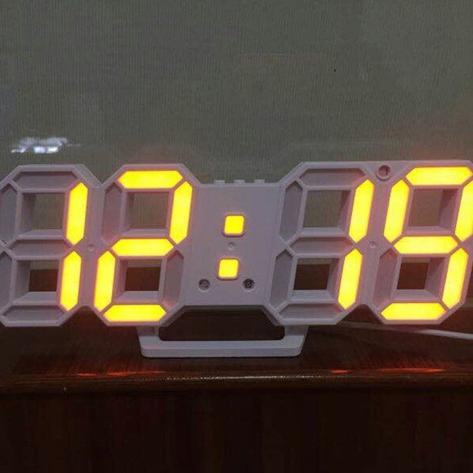 Digital alarm clock in modern design Bowlift