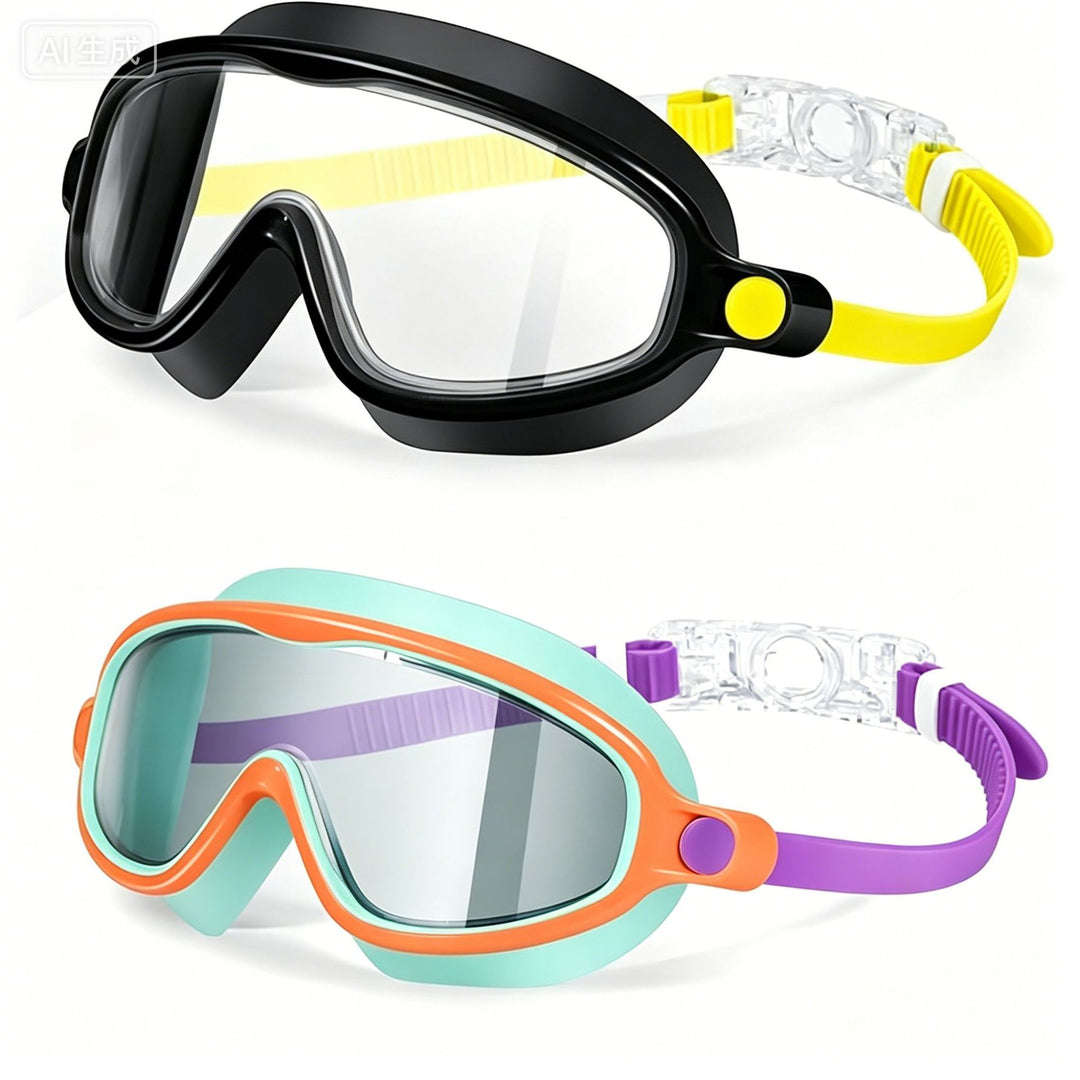 Panorama Snorkel Mask with Adjustable Head Strap and Anti-Fog Technology Bowlift