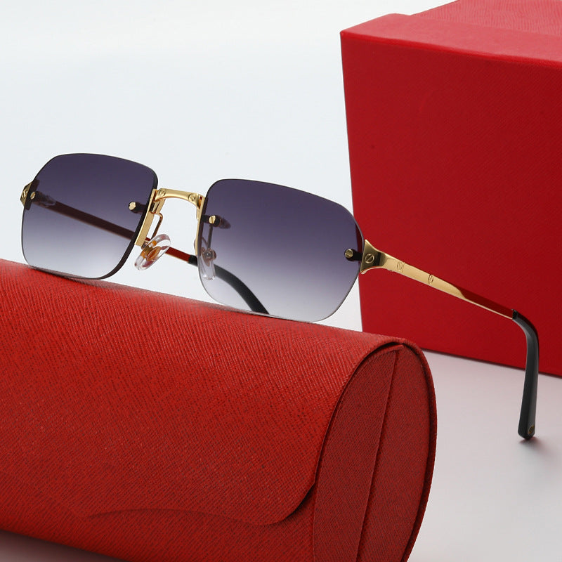 Ladies elegant fashionable sunglasses with high-quality metal frame Bowlift