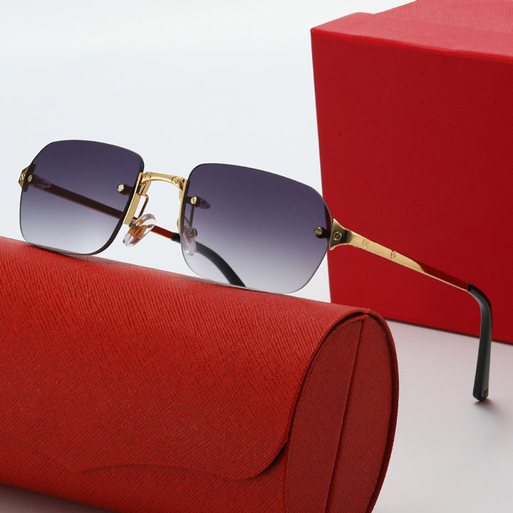 Ladies elegant fashionable sunglasses with high-quality metal frame Bowlift
