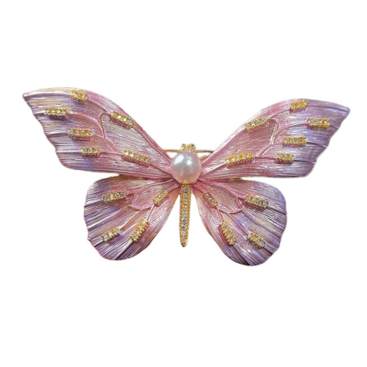 Elegant Butterfly Brooch Bowlift