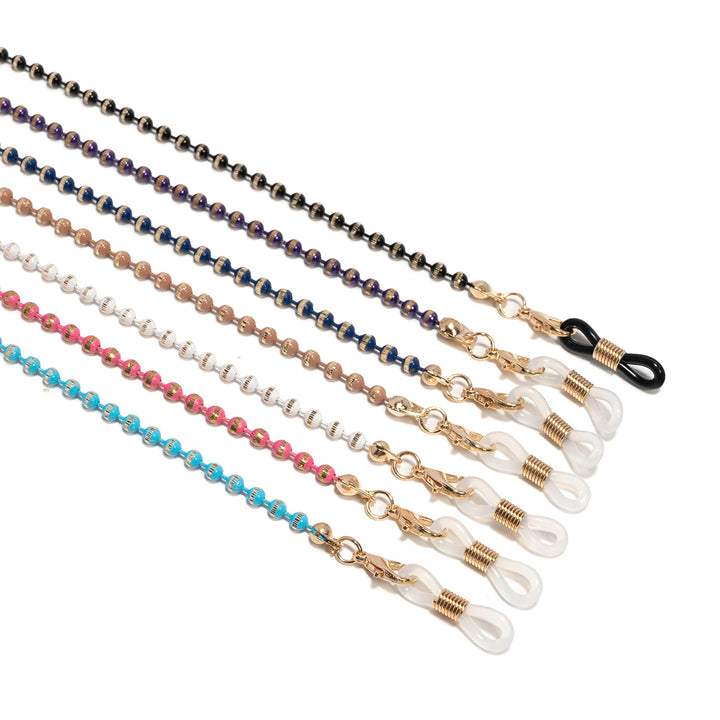 Elegant Beaded Eyewear Holder Chain Bowlift