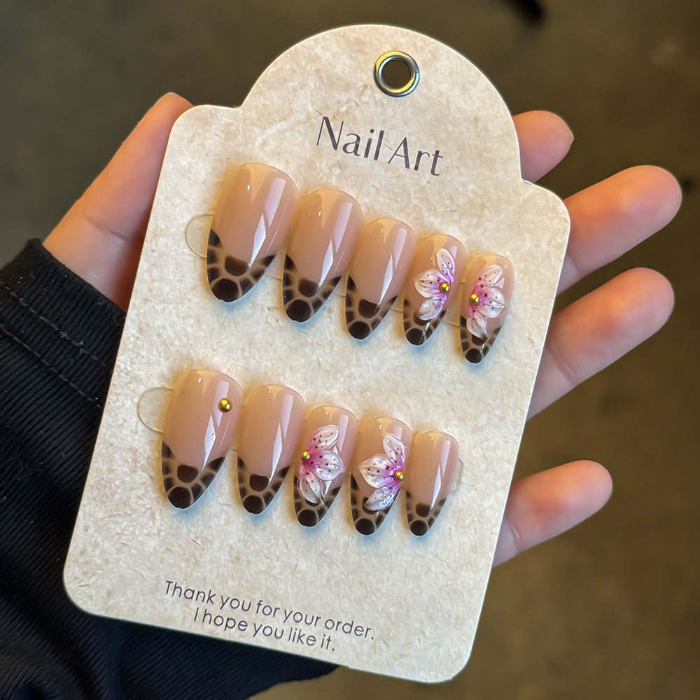 Press-On Nail Art Set Bowlift