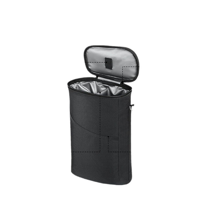 Insulated cooler bag with practical carrying handle and organizer compartments Bowlift