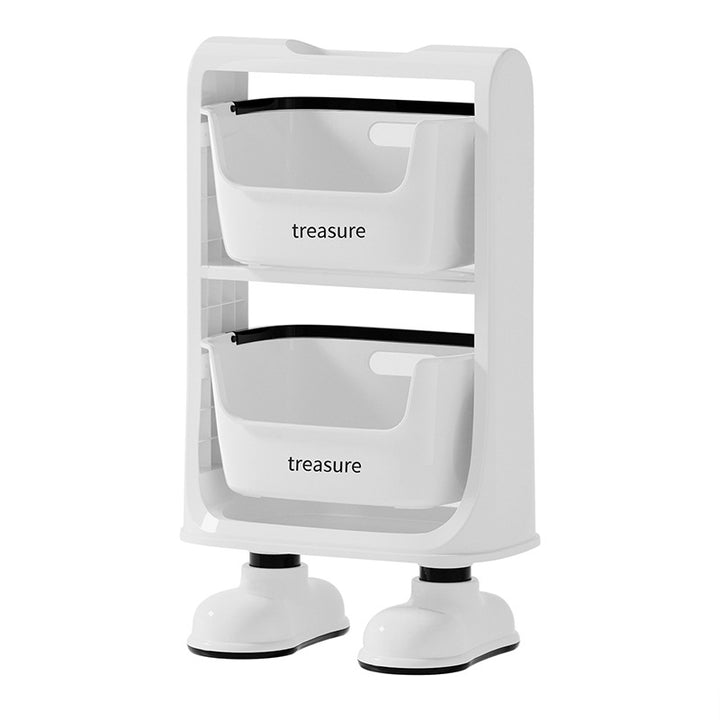 Multi-Tier Storage Organizer with Baskets Bowlift
