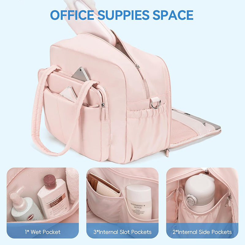 Multifunctional Organizer Laptop Bag with Practical Interior Layout Bowlift