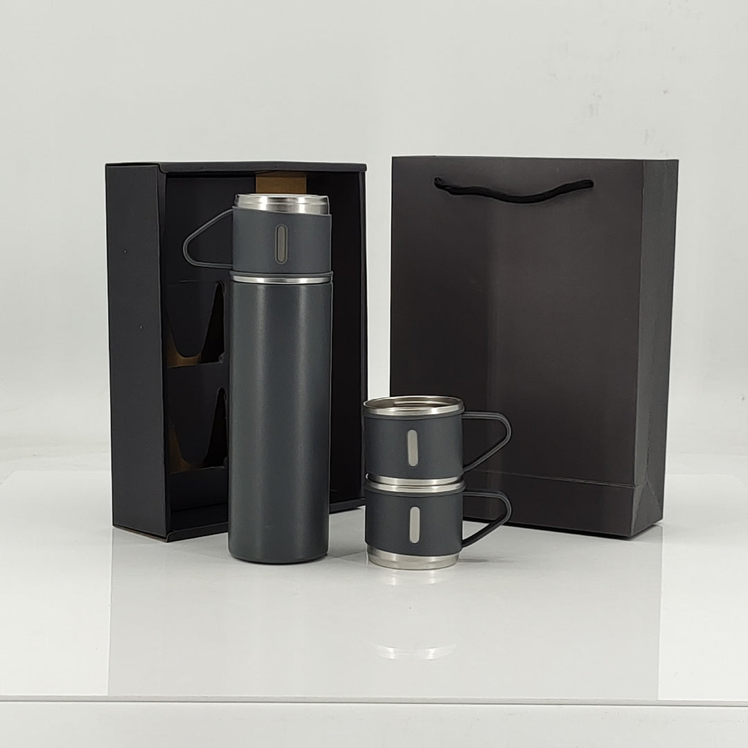 Ladies insulated bottle with integrated cups Bowlift
