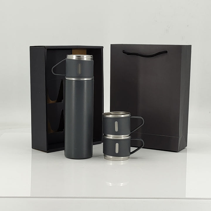 Ladies insulated bottle with integrated cups Bowlift