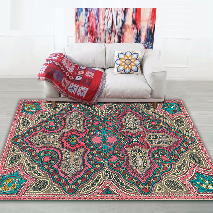 Decorative Oriental Inspired Carpet