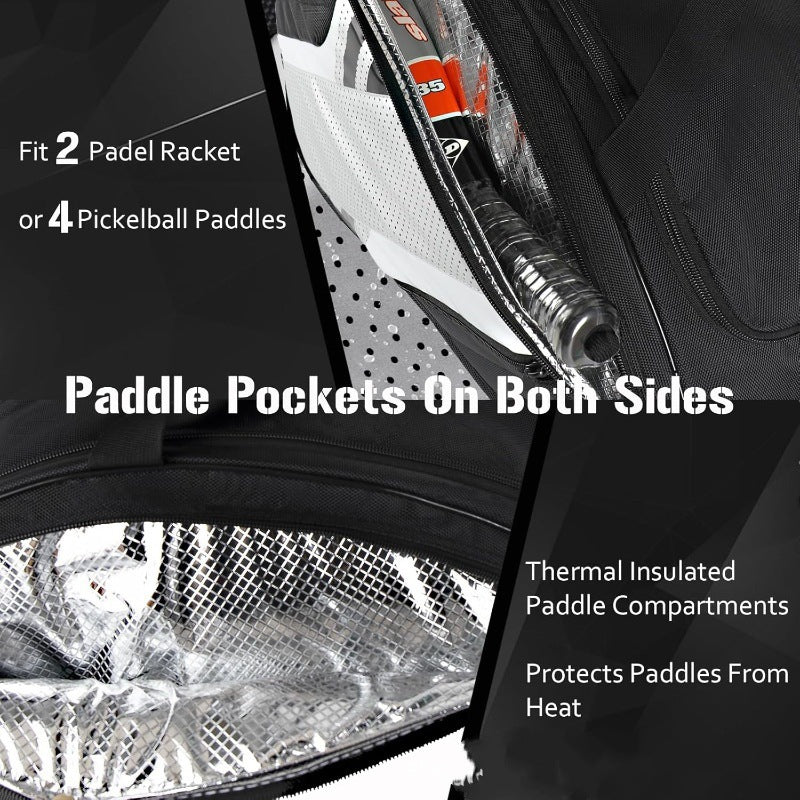 Multi-Compartment Sports Equipment Backpack Bowlift