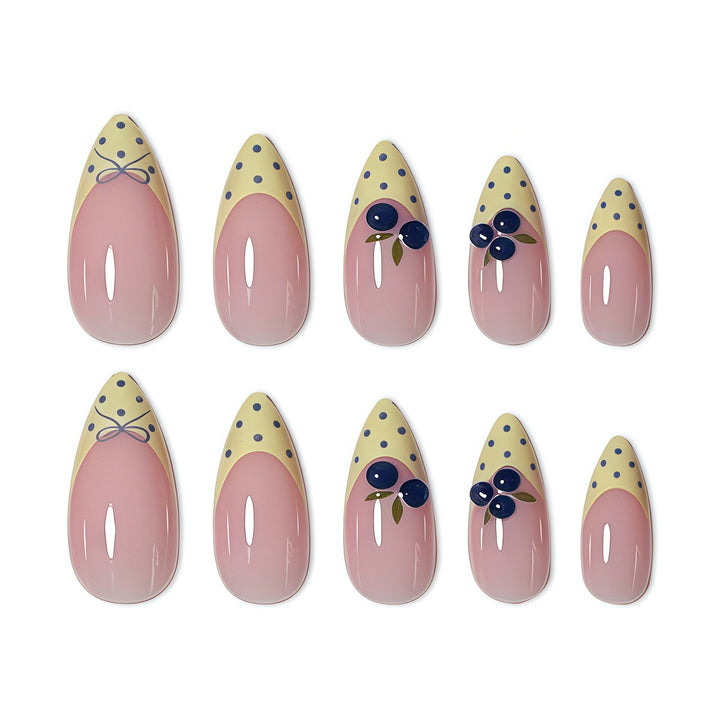 Artistic Floral Nail Design Bowlift