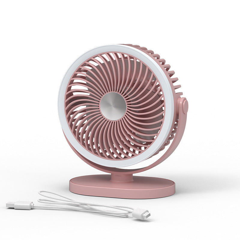 Ladies Portable USB Table Fan with Adjustable Head and Stylish Design Bowlift