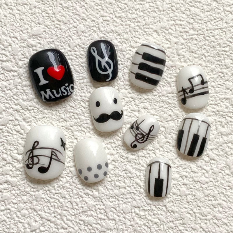 Thematic Press-On Nail Art Bowlift