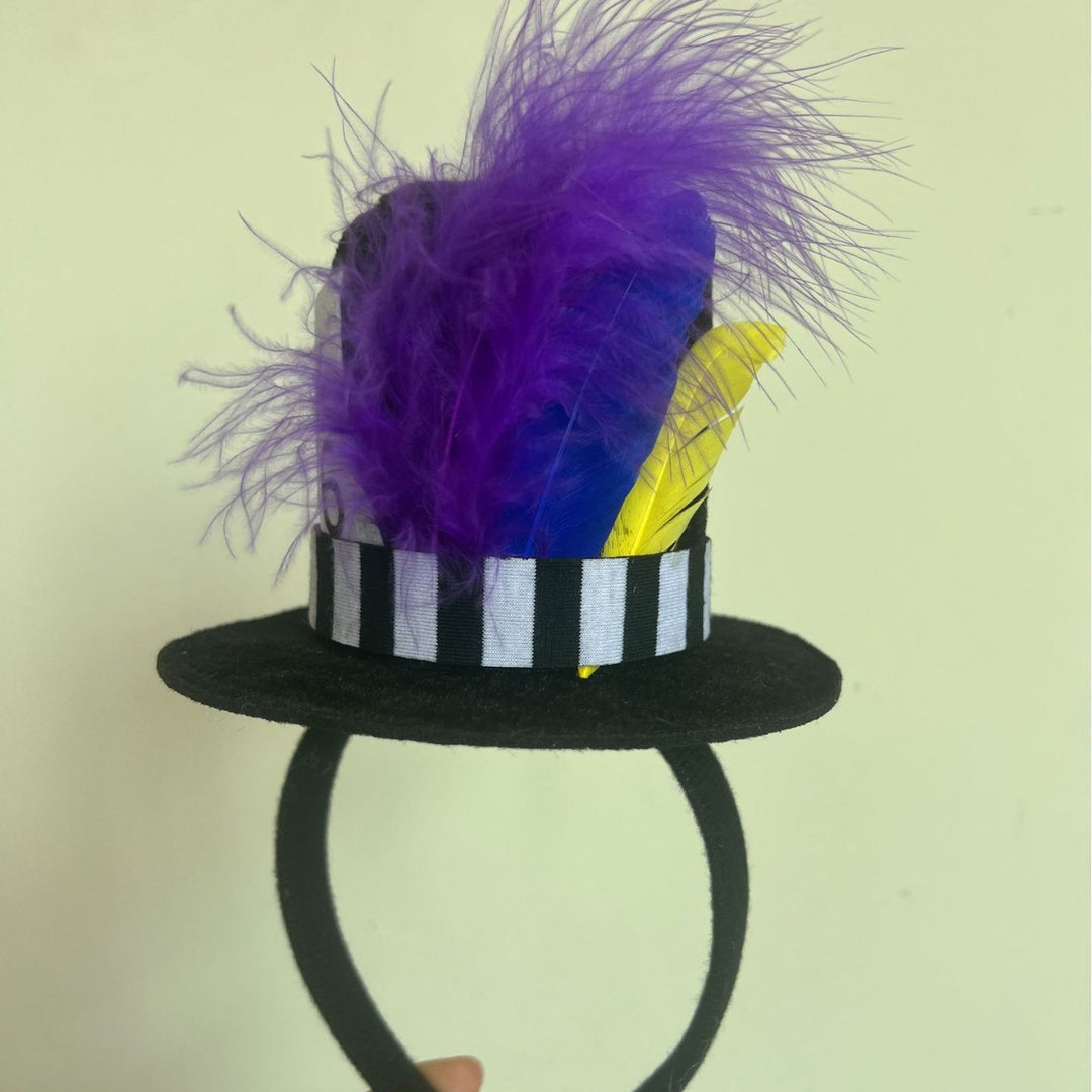 Independence Day novelty plush mini top hat headband Bowlift