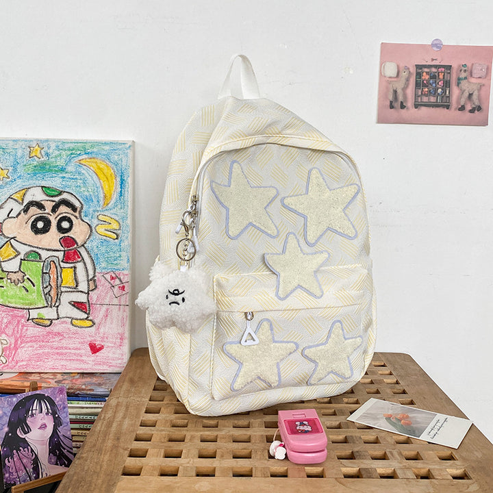 Backpack with Stylish Star Design and Comfortable Carrying System Bowlift