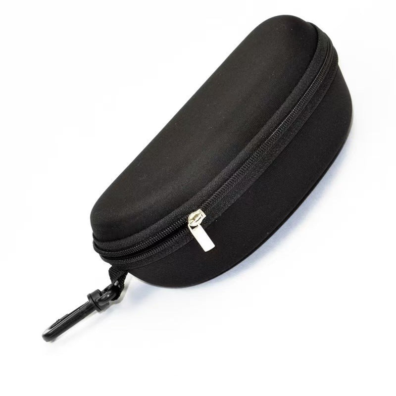 Protective Hard Shell Sunglasses and Eyewear Case with Carabiner Bowlift
