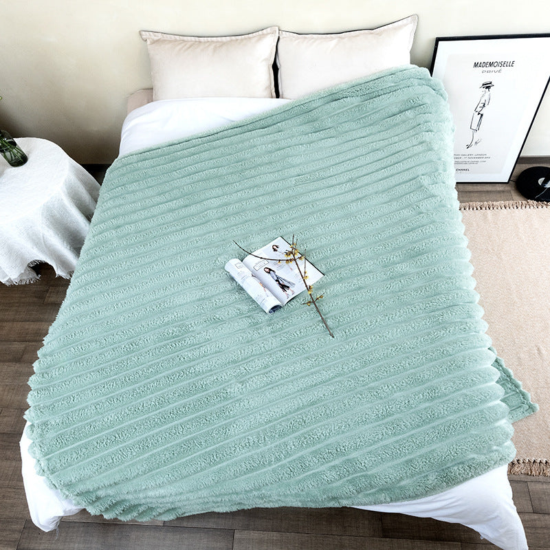 Ladies Luxury Thermal Snuggle Blanket with Wave Structure Bowlift