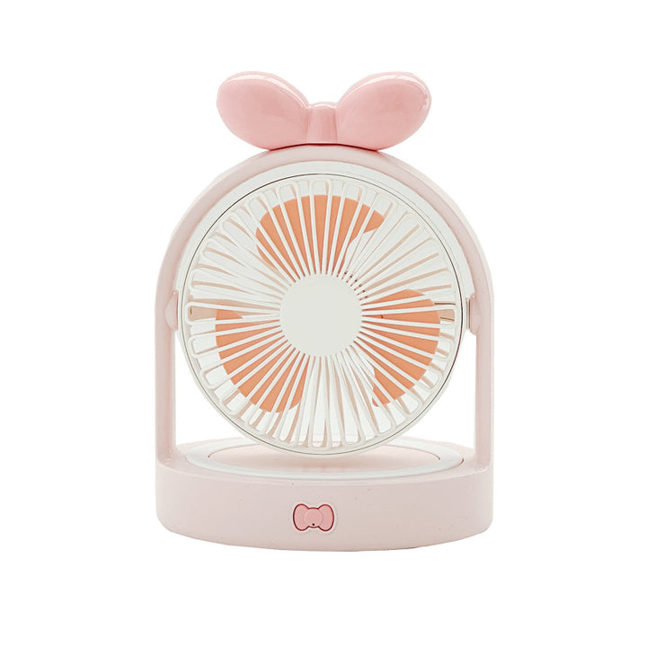 Ladies portable table fan with cute design Bowlift