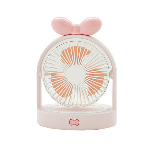 Ladies portable table fan with cute design Bowlift