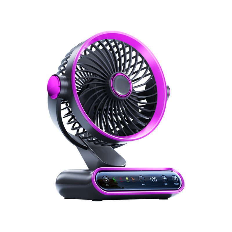 Women's Portable Air Circulation Stand Fan with Digital Control Bowlift