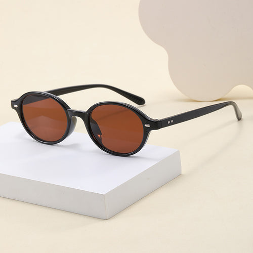 Women's fashionable round reading glasses with flexible plastic frame Bowlift