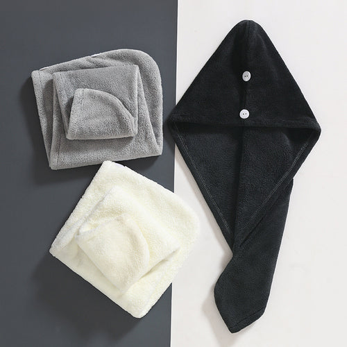 Ladies' hair turban made of quick-drying microfleece Bowlift