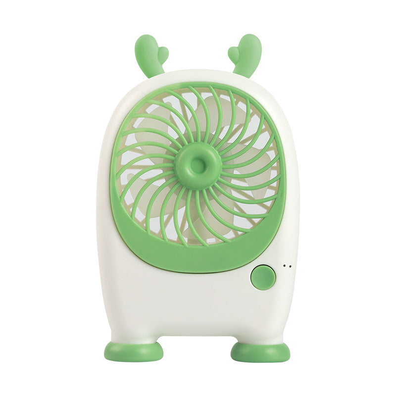 Women's portable handheld fan in playful rabbit design Bowlift