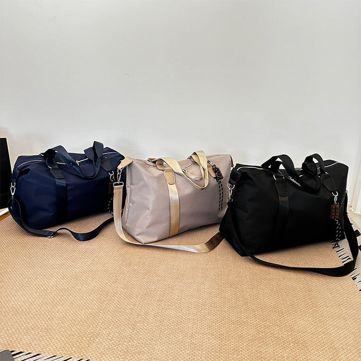 Durable Multi-Compartment Travel Duffle Bag Bowlift