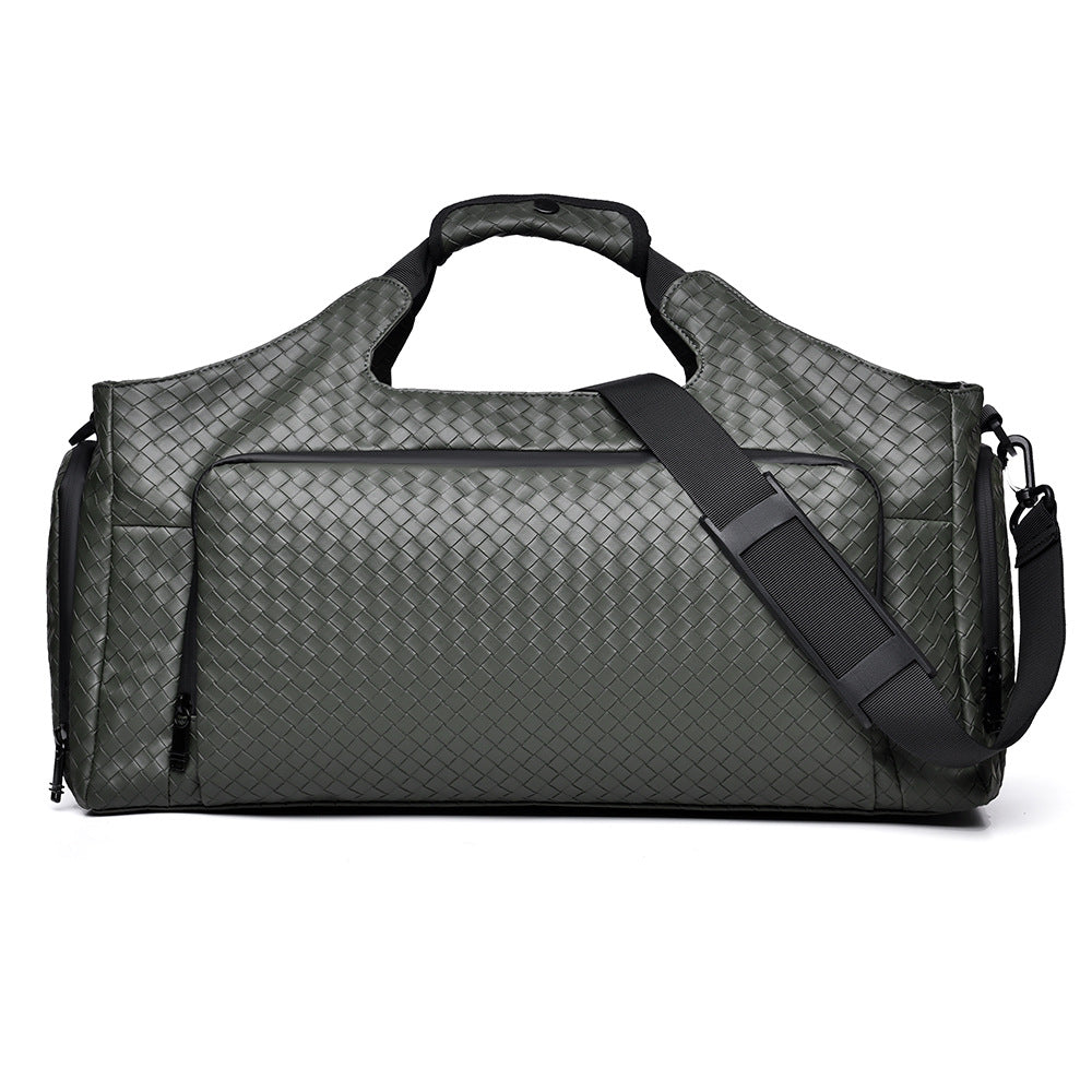 Premium Woven Travel Duffel Bag Bowlift
