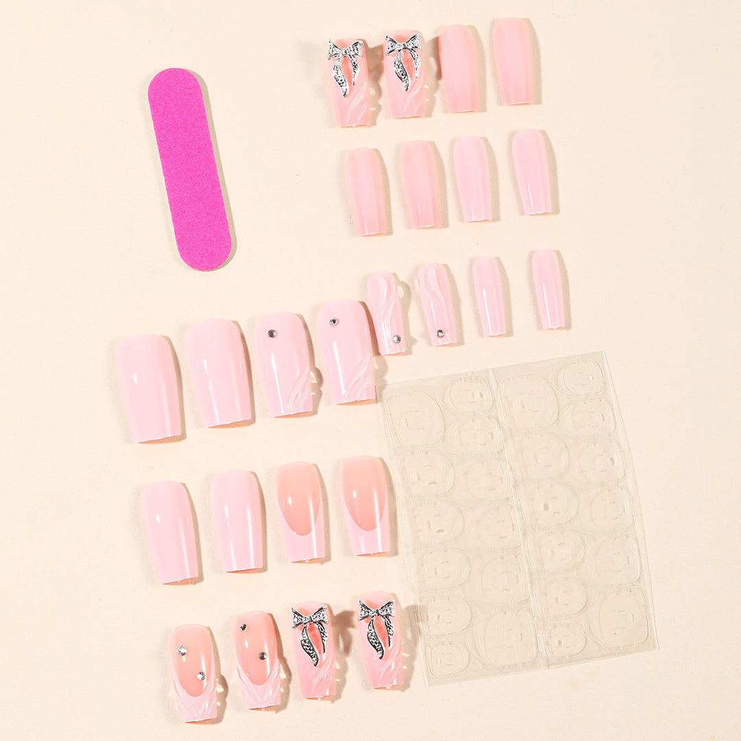 Elegant Decorative 3D Nail Art Extensions Bowlift
