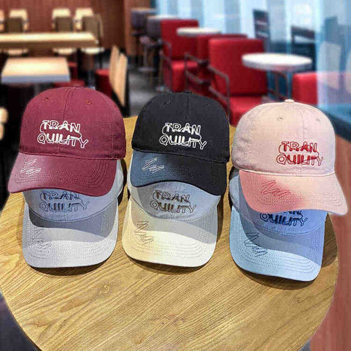 Women's Casual Embroidered Baseball Cap Bowlift