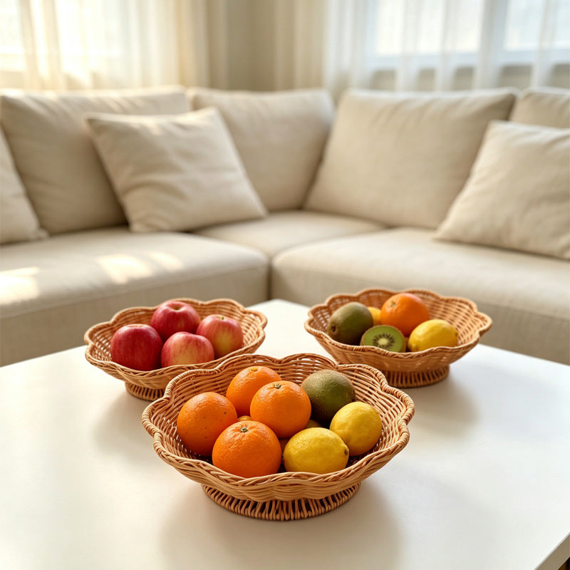 Decorative Woven Serving Bowl Bowlift