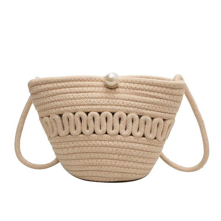 Women’s Fashion Basket Bag with Unique Structure Bowlift
