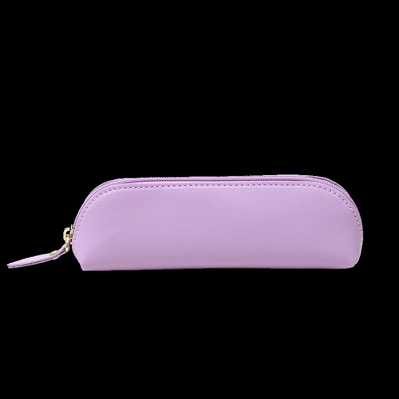 Stylish Leather Pencil Case Bowlift