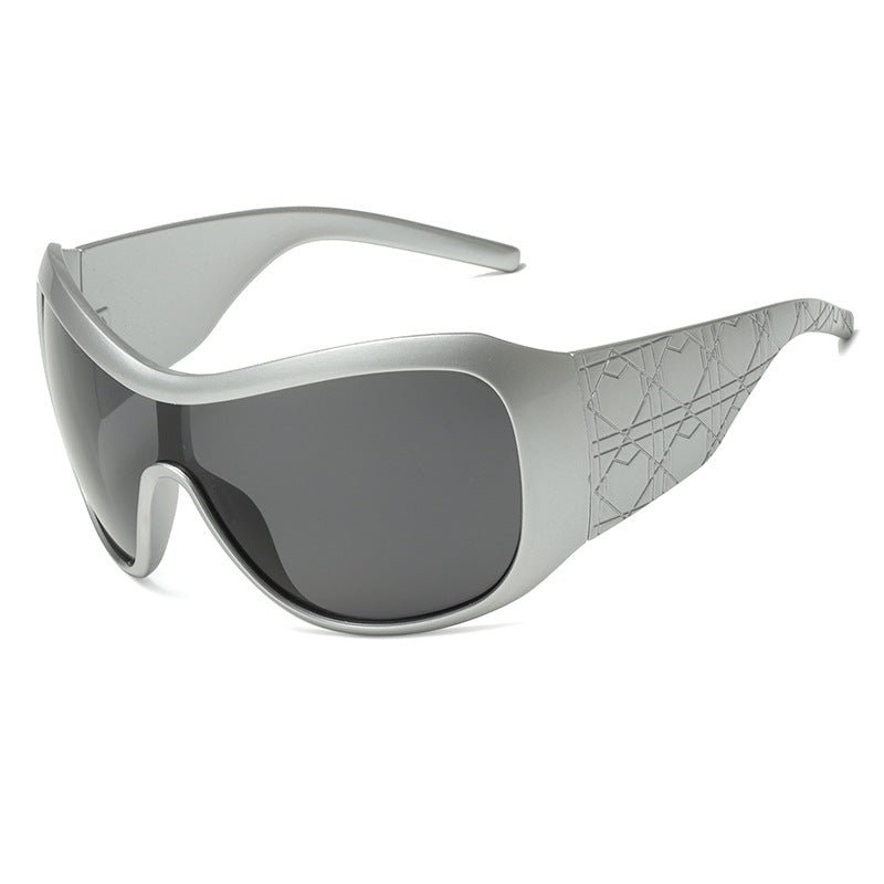 Men's Sporty Wraparound Sunglasses Bowlift