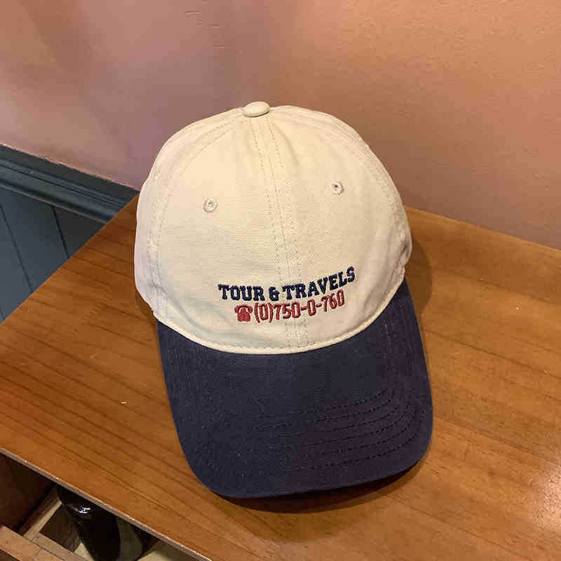 Men's Casual Travel-Themed Baseball Cap Bowlift